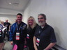 Janet with Brother Guy Consolmagno and Astronaut Dr. Kjell Lindgren